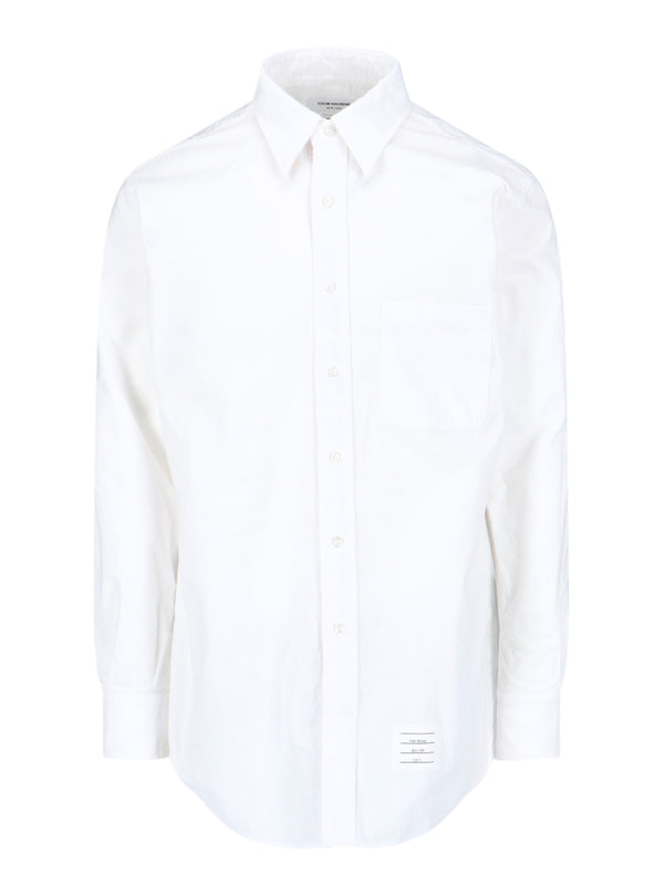 Thom Browne 100% Cotton shirt in white