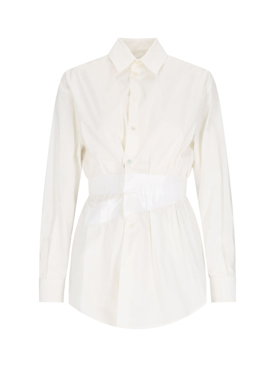 MM6 Maison Margiela 100% Cotton shirt in white