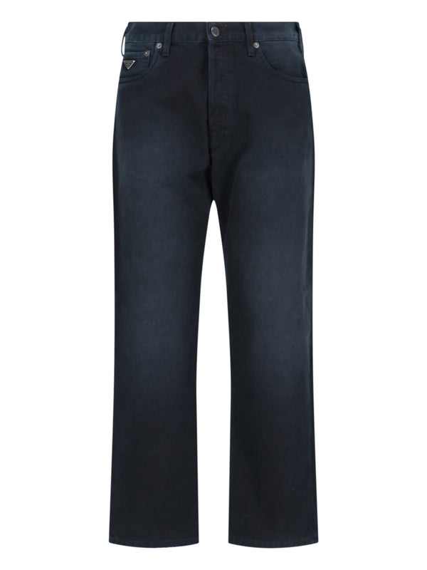 Prada 100% Cotton jeans in navy