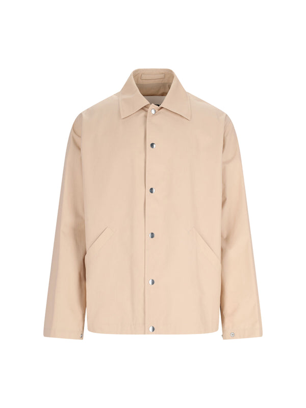 Jil Sander 100% Cotton jacket in beige