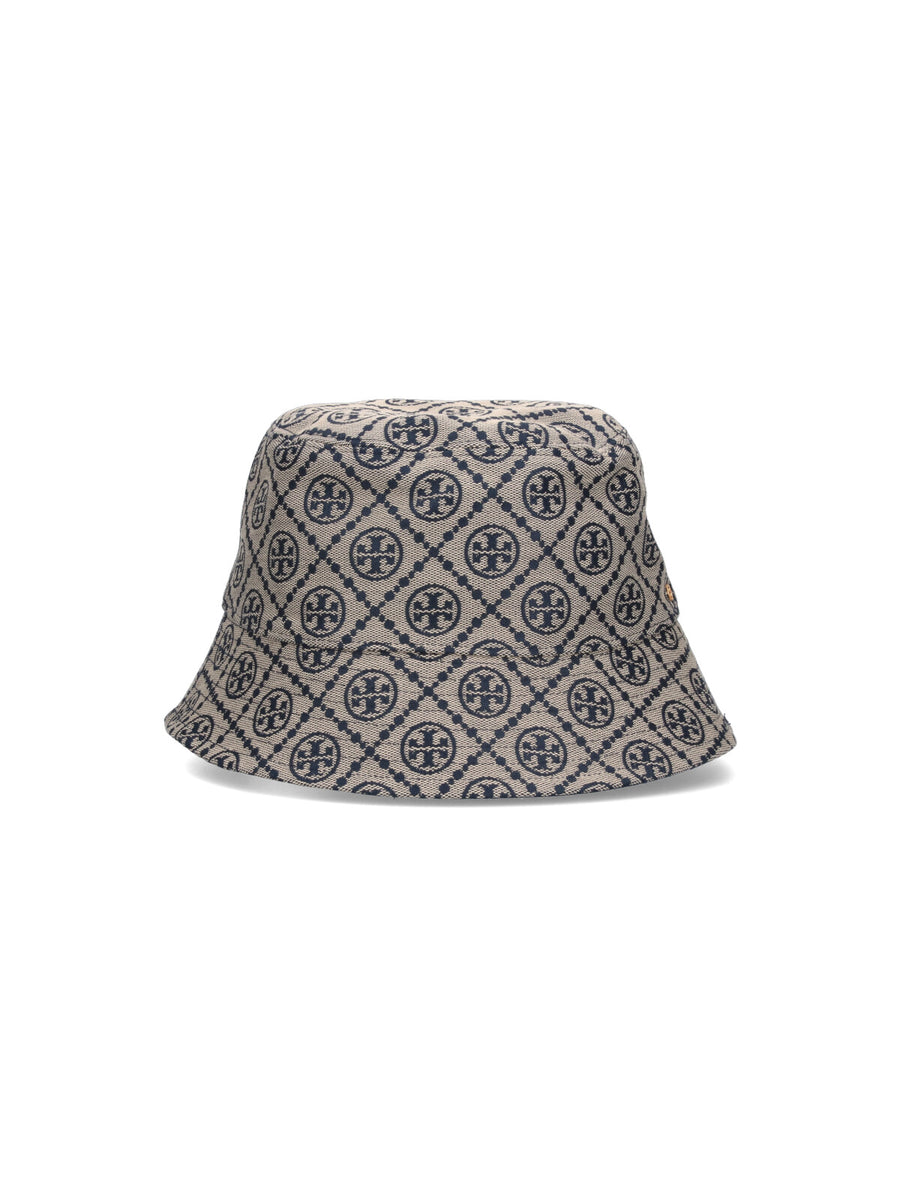 Tory Burch 137848 Shell: 56% Cotton bucket hat in beige