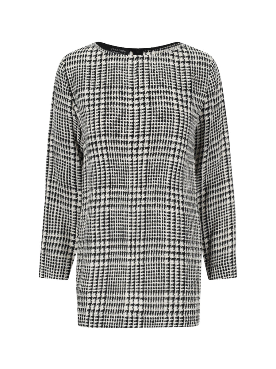 Gianluca Capannolo 57% Cotton dress in black