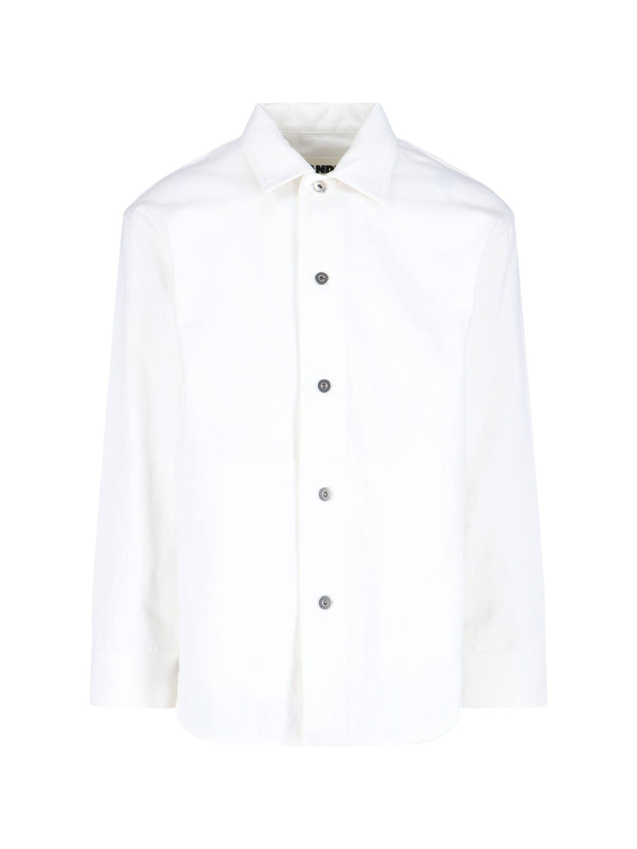 Jil Sander 100% Cotton shirt in white