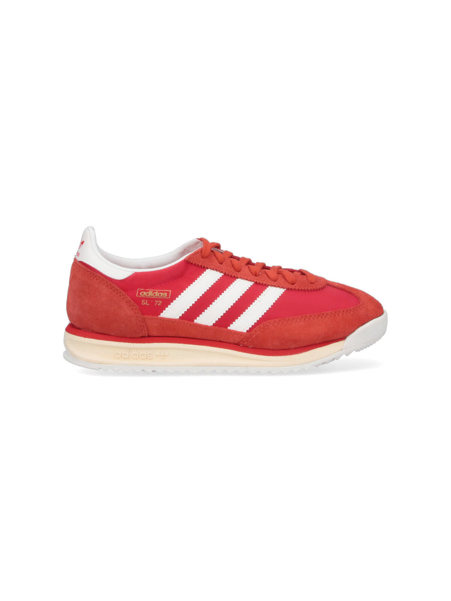 Adidas 100% nylon sneaker in red