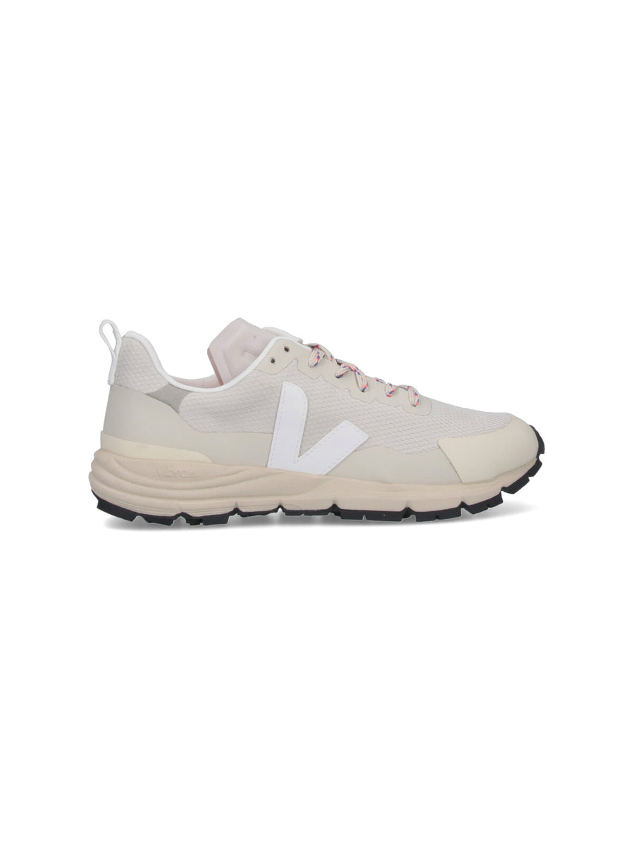 Veja 100% polyester sneaker in beige