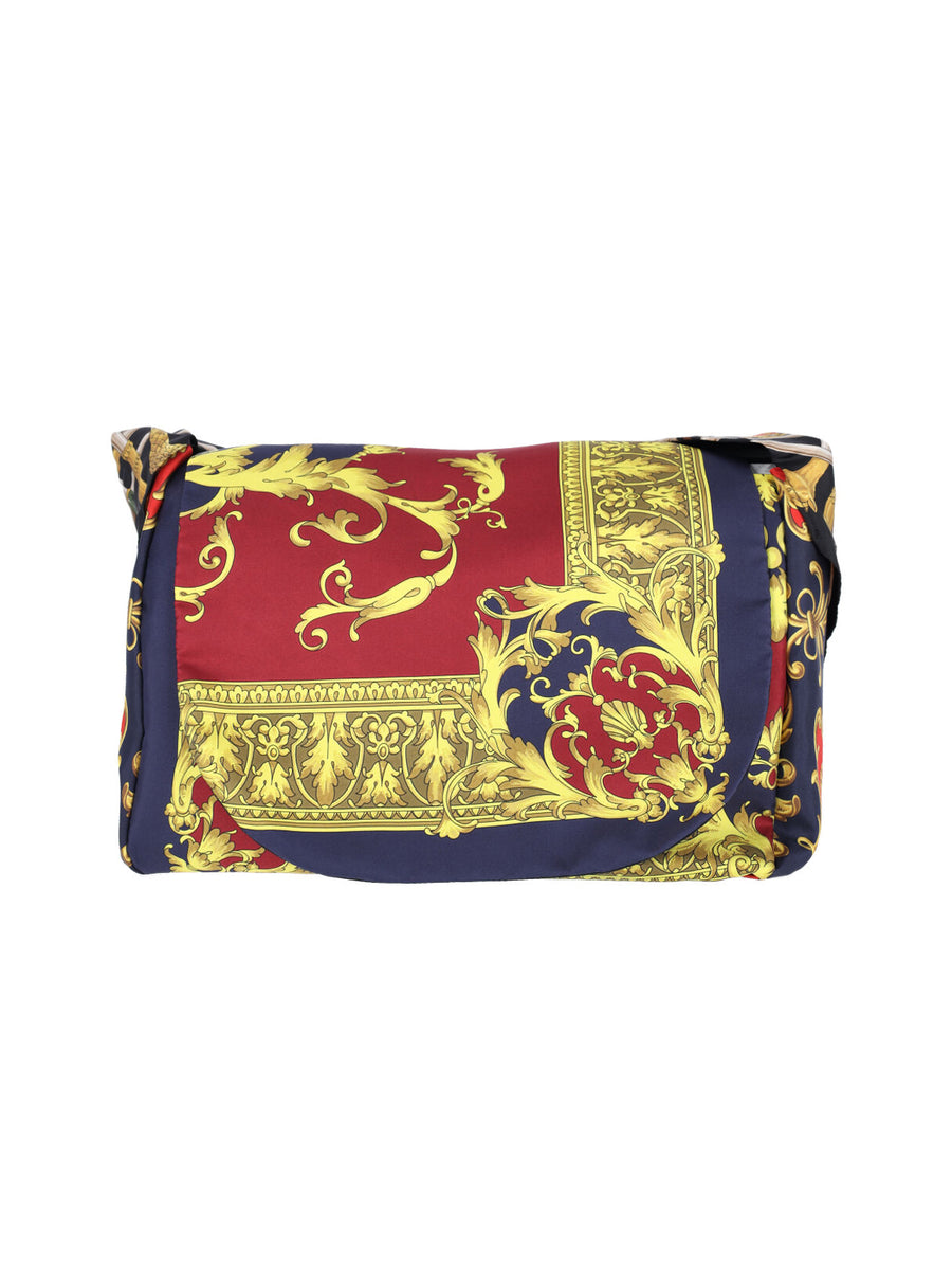 Junya Watanabe 100% Silk shoulder bag in multicolor