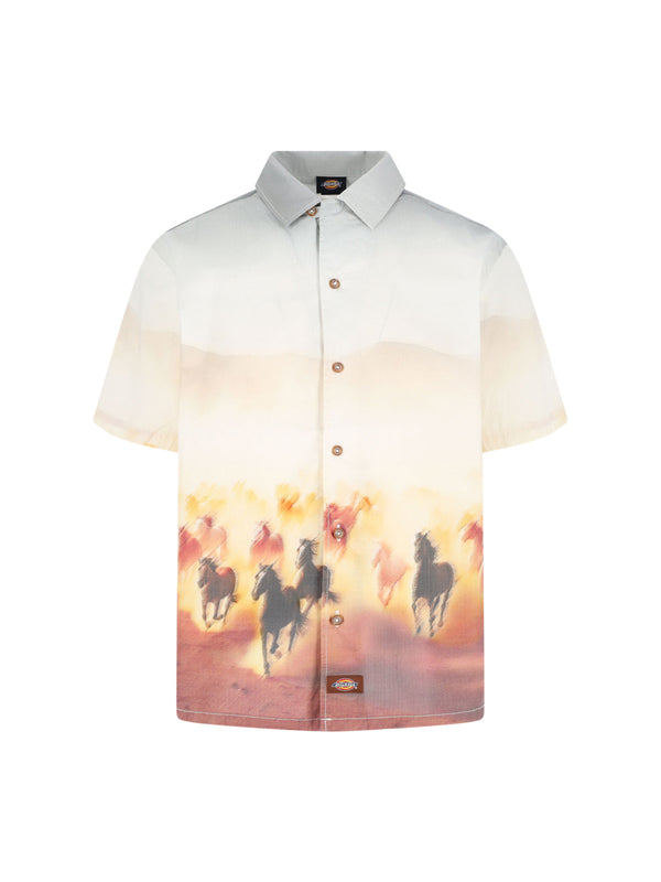 Dickies 100% Cotton shirt in white