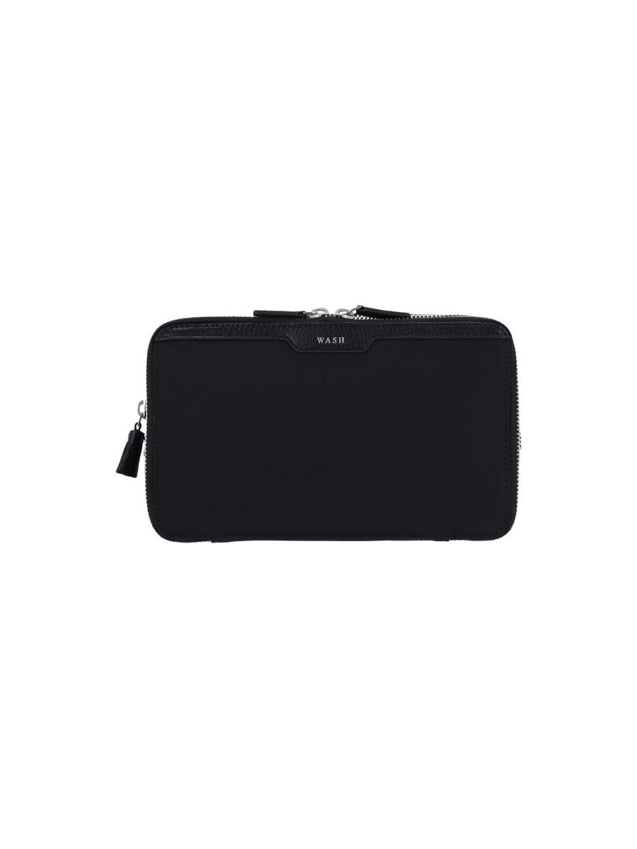 Anya Hindmarch 100% nylon wallet in black