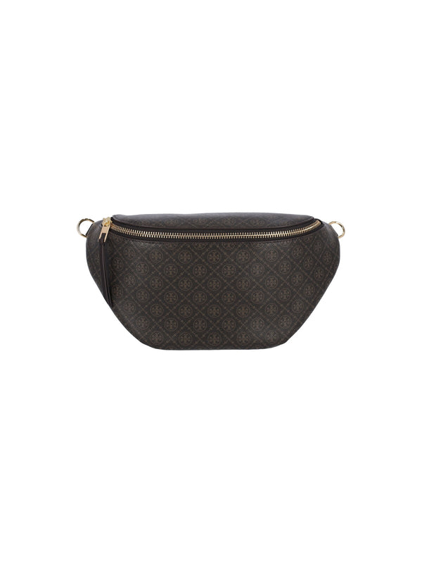 Tory Burch 98% Cotton belt bag in brown