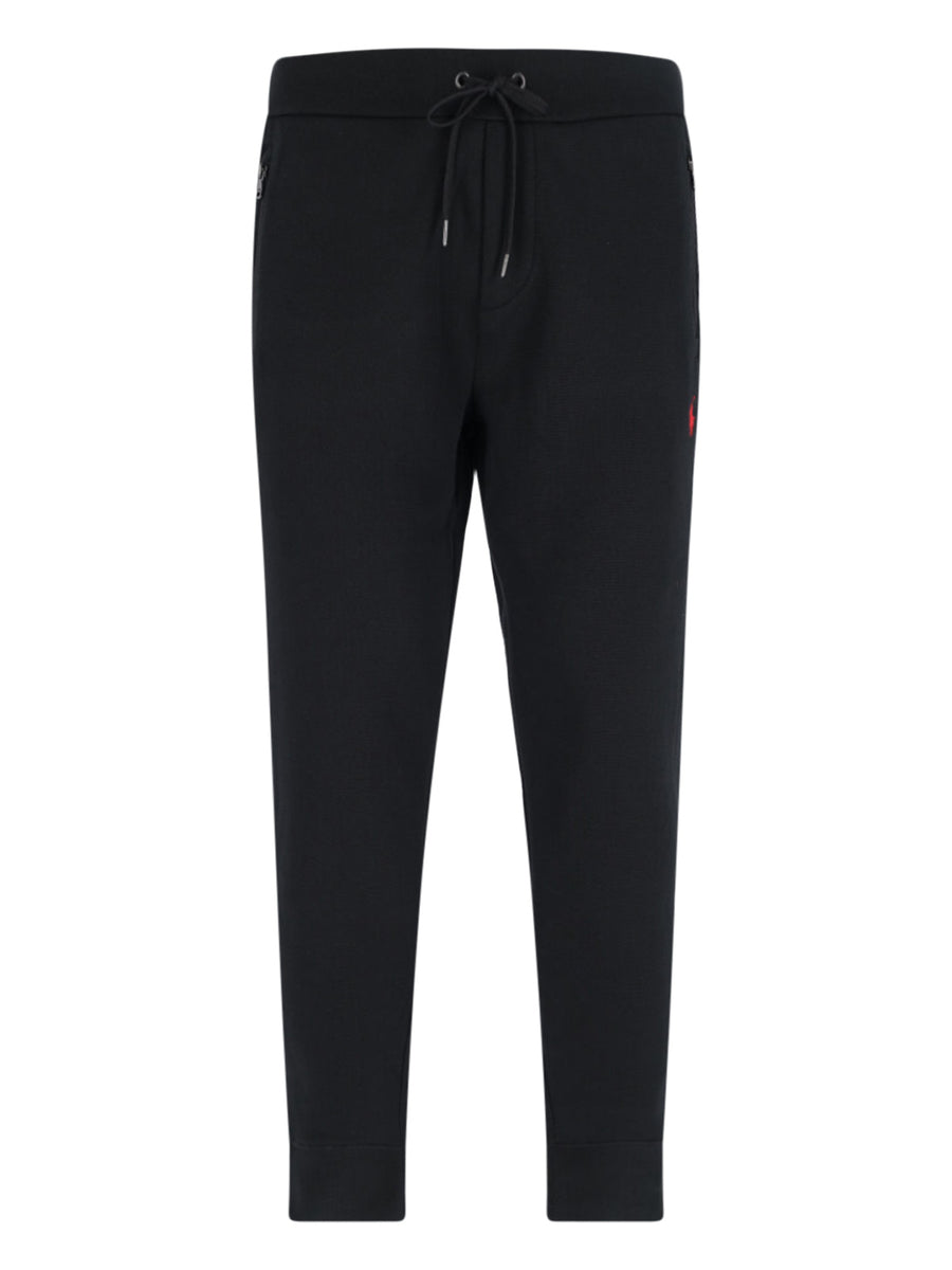 Polo Ralph Lauren 54% Cotton joggers in black