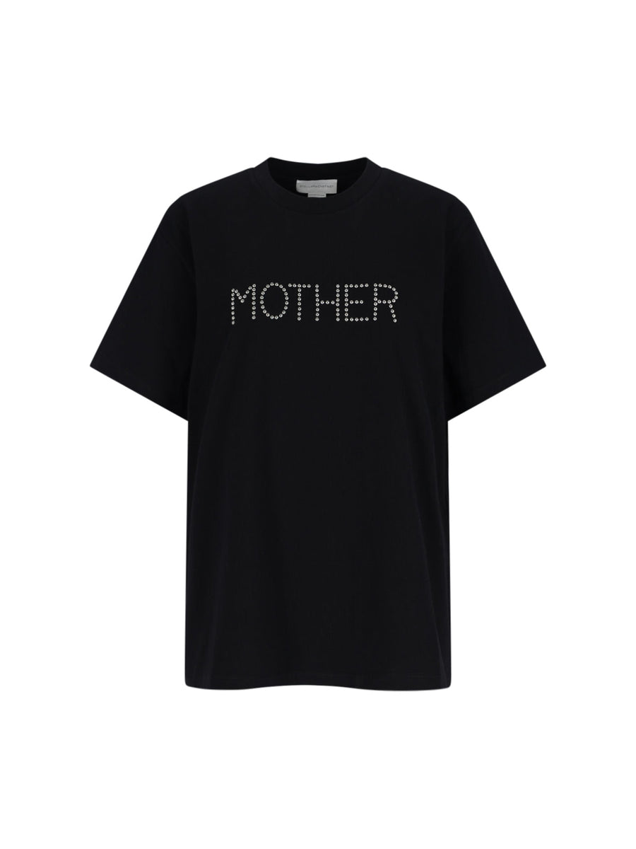 Stella McCartney 100% Cotton t-shirt in black
