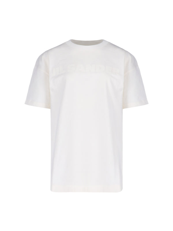 Jil Sander 100% Cotton t-shirt in white