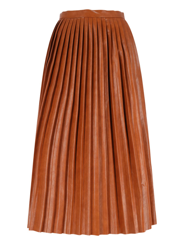 MM6 Maison Margiela 100% Viscose skirt in brown