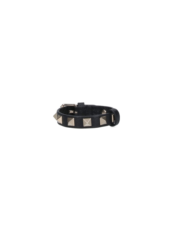 Valentino Garavani 100% Leather belt in black