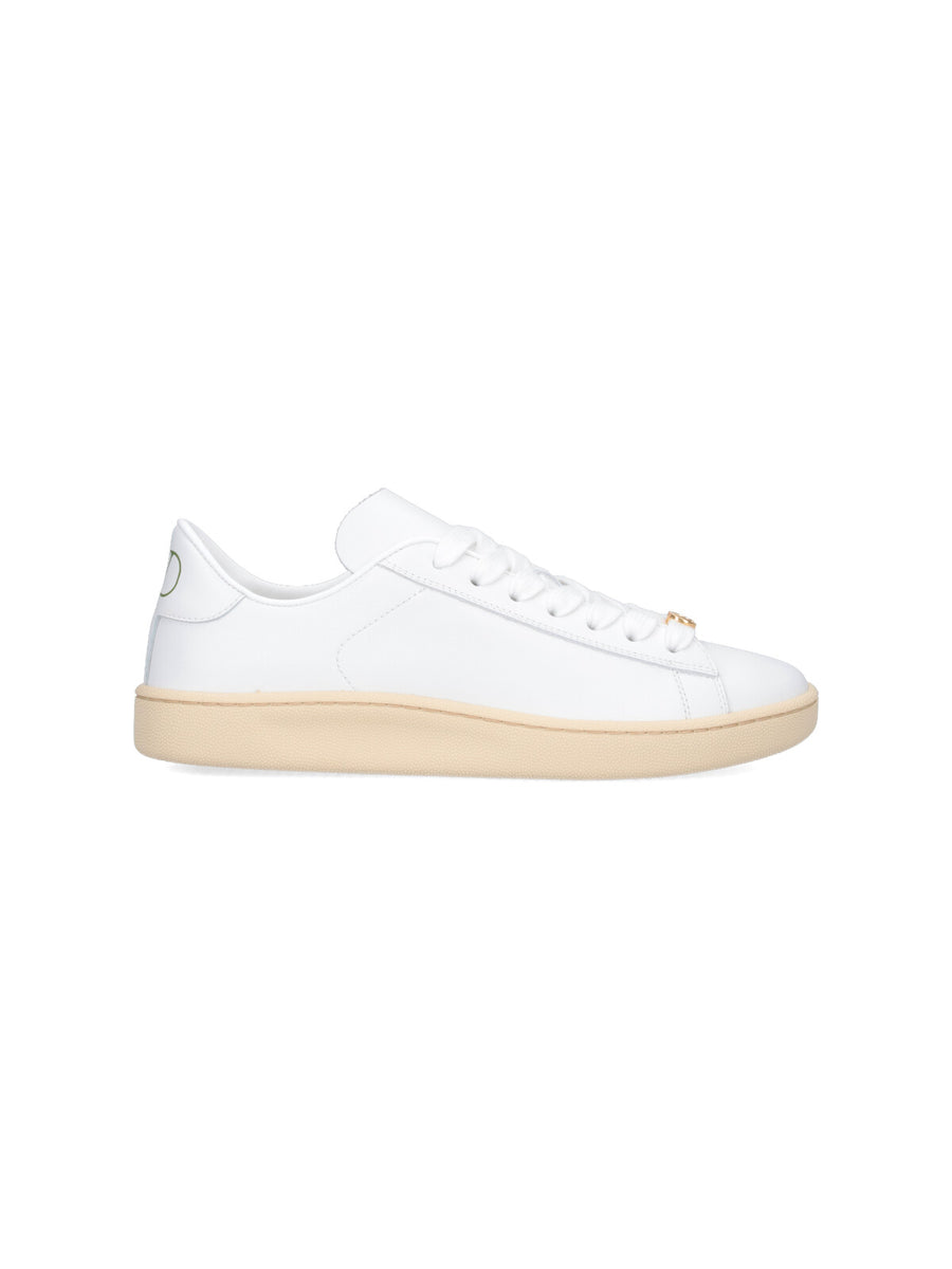 Valentino Garavani Upper: 100% Calf Leather sneaker in white