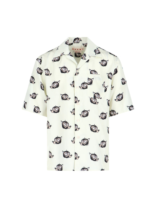 Marni Utva 100% Viscose shirt in white