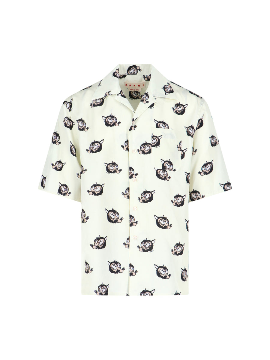 Marni Utva 100% Viscose shirt in white