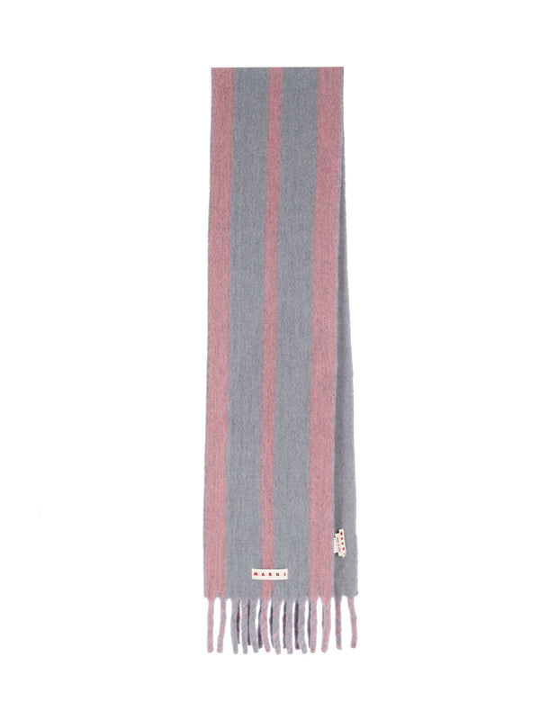Marni 50% Wool scarf in pink
