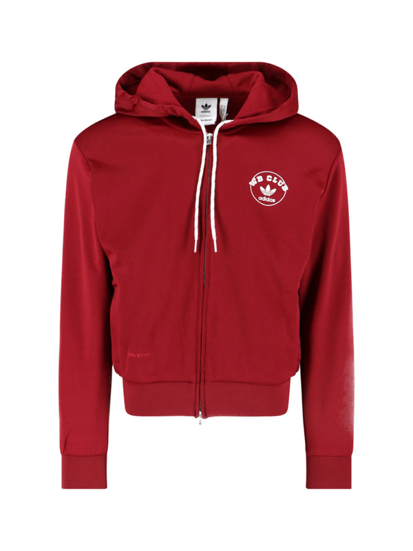 Adidas Originals By Wales Bonner 61% polyester sweatshirt in red