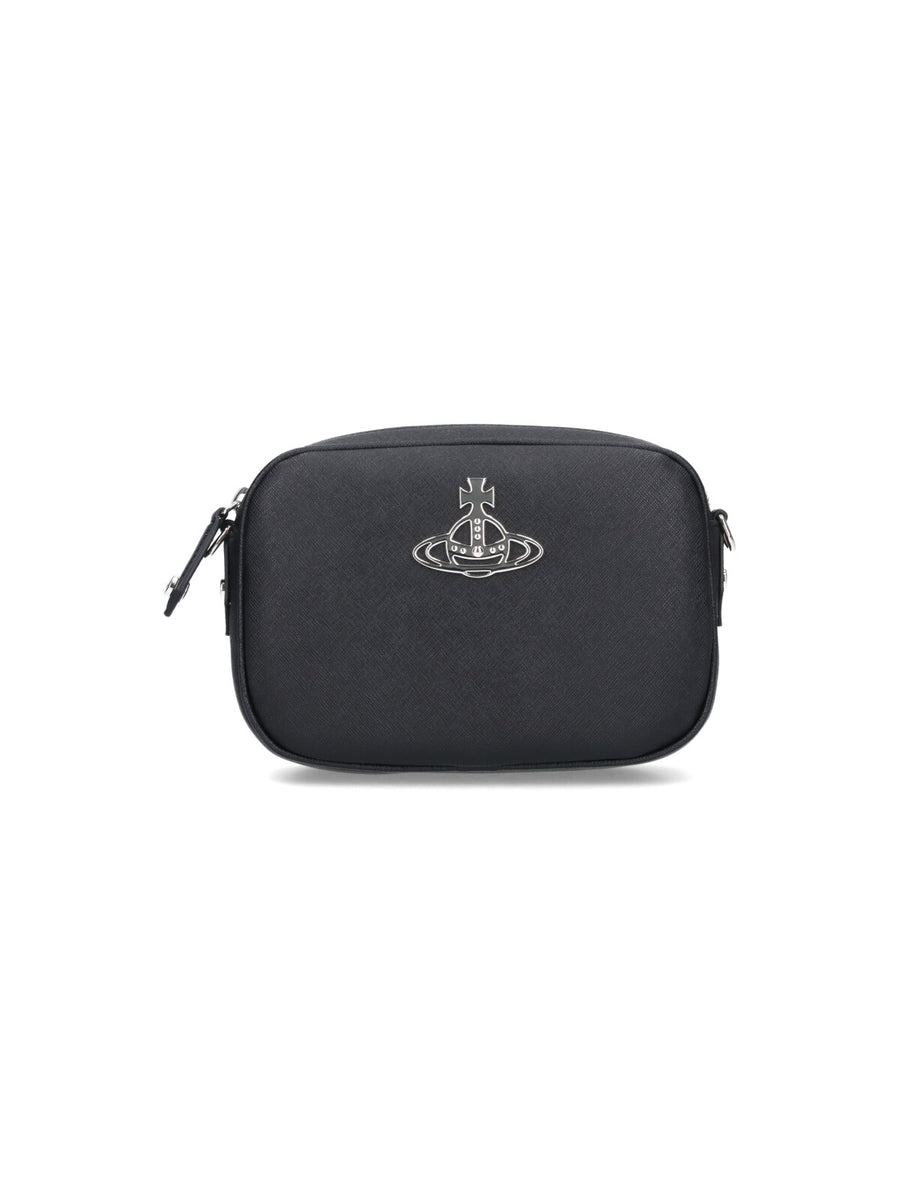 Vivienne Westwood 65% Polyurethane crossbody bag in black