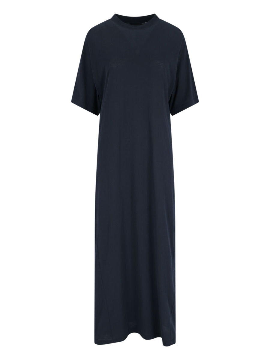 Balenciaga Tqvv 100% Cotton dress in navy