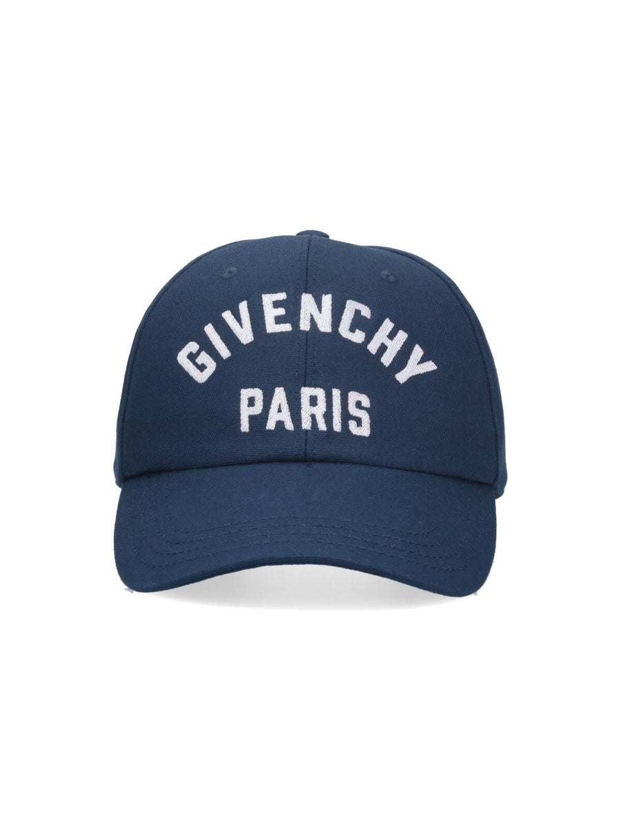 Givenchy BPZ0BWP0XV Main Material: 100% Cotton baseball cap in navy