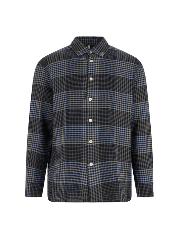 Sunflower 85% Cotton shirt in navy