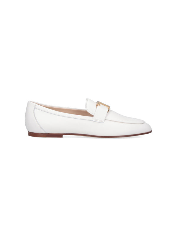 Tod's Outer: 100% Calf Leather loafer in white