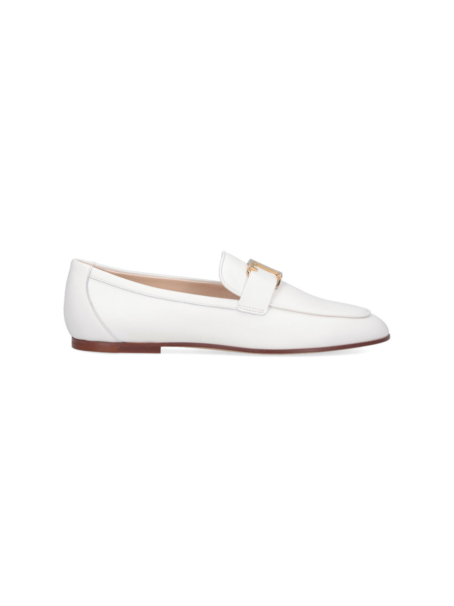 Tod's Outer: 100% Calf Leather loafer in white