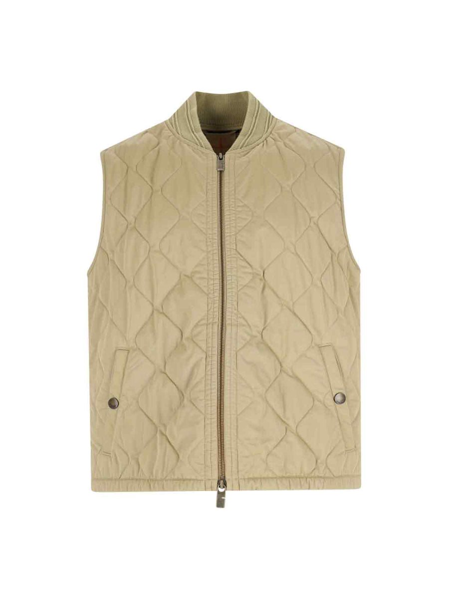 Burberry 100% Cotton vest in beige