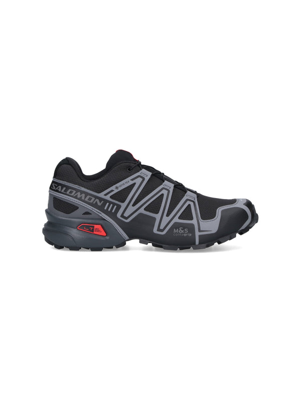 Salomon 100% tessuto sneaker in black