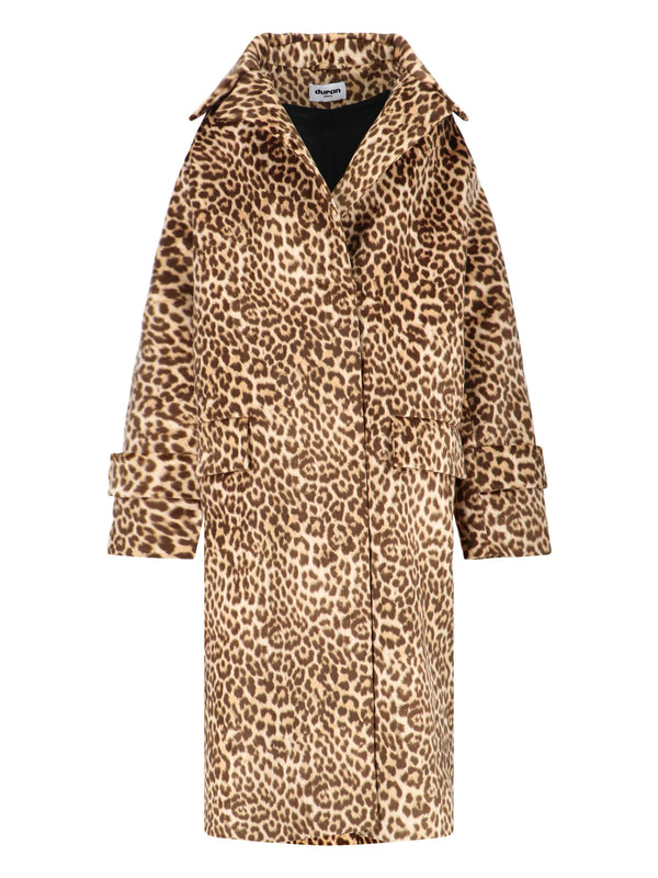 Duran Lantik 100% polyester coat in brown