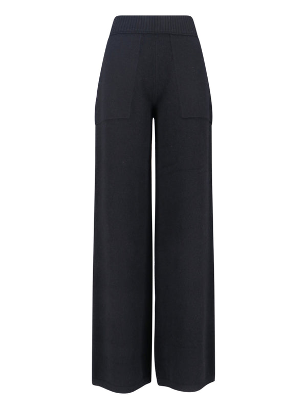 Uma Wang 100% cashmere trousers in black
