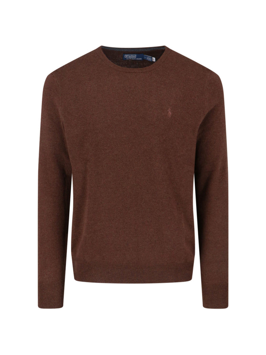 Polo Ralph Lauren 100% wool sweater in brown