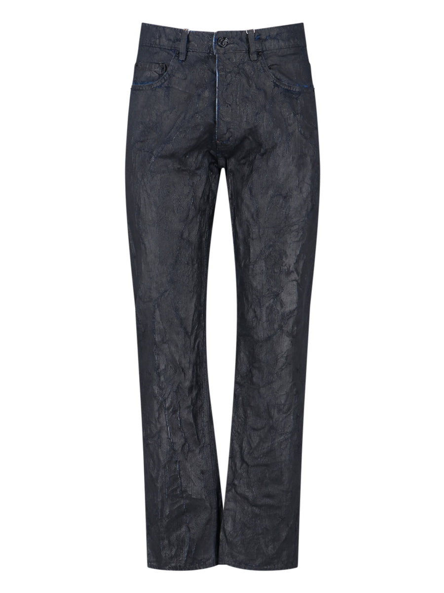 MM6 Maison Margiela 100% Cotton jeans in black