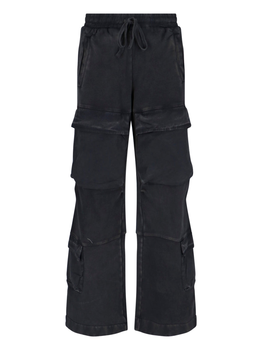 Entire Studios 100% Organic Cotton cargo pants in black