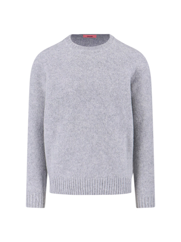 Drumohr 100% lambswool sweater in gray