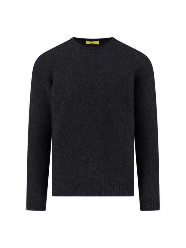 Drumohr 100% lambswool sweater in gray
