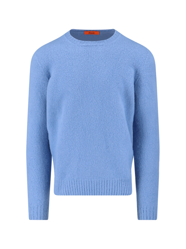 Drumohr 100% lambswool sweater in blue