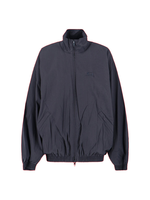 Balenciaga 100% polyester jacket in navy