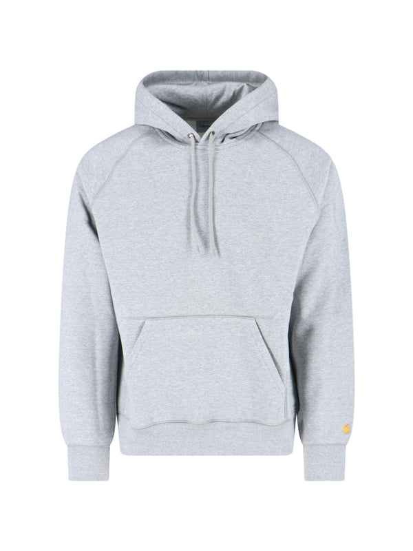Carhartt Wip 58% Cotton hoodie in gray