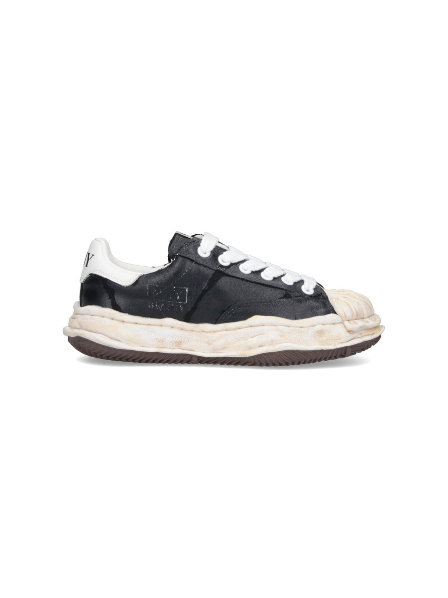 Maison Mihara Yasuhiro Upper: 100% Cotton sneaker in black