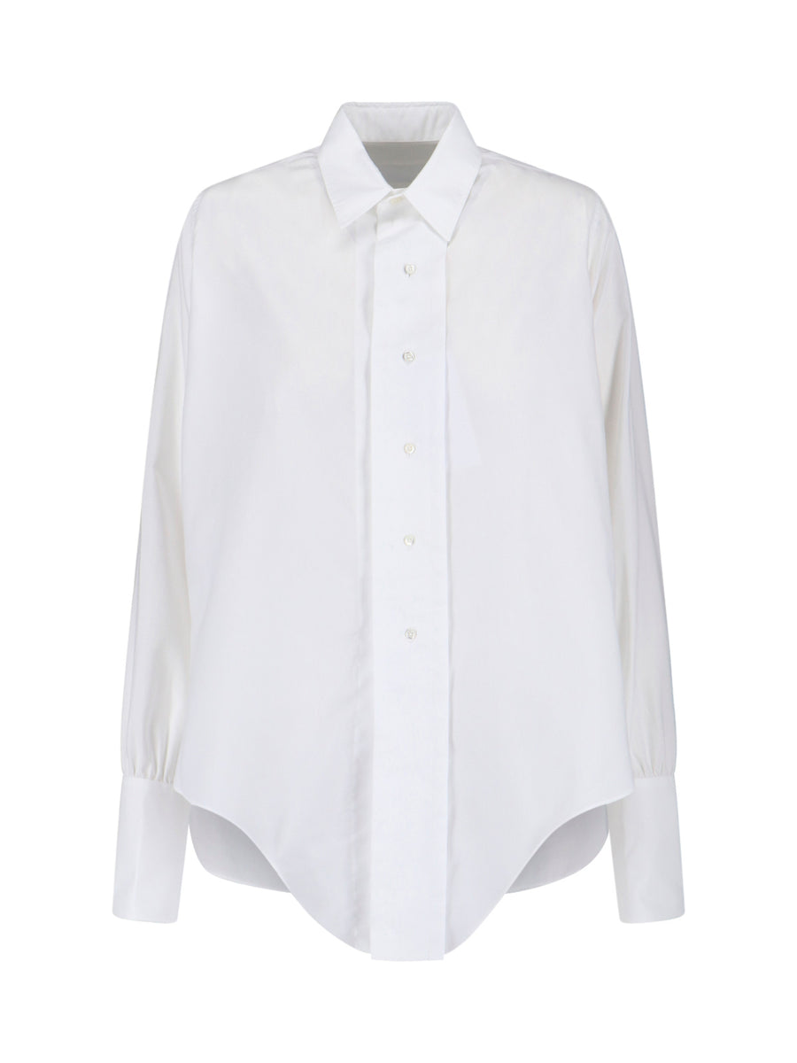 Maison Margiela 100% Cotton shirt in white