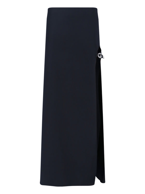 Coperni 100% Recycled Polyester skirt in black