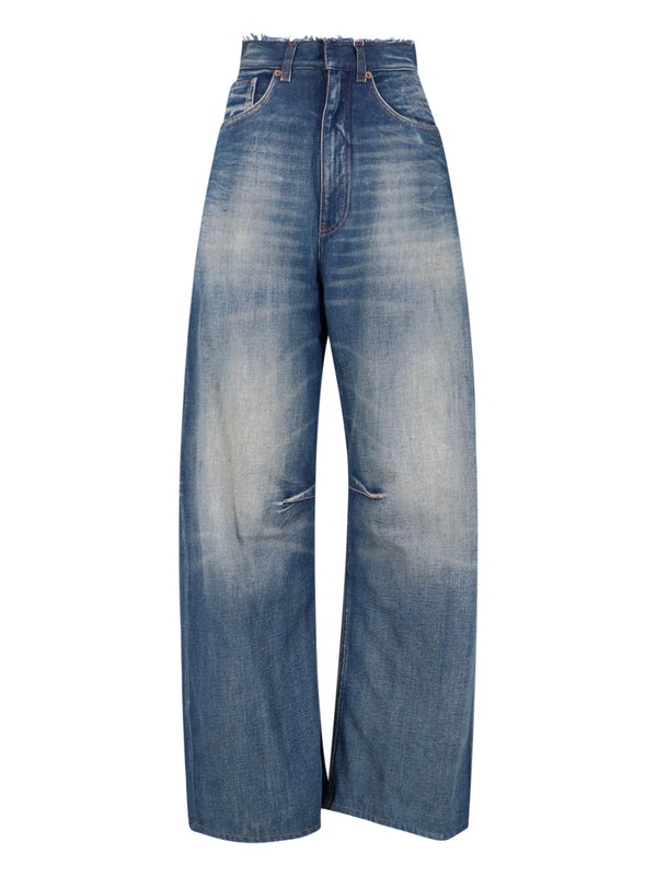 MM6 Maison Margiela 100% Cotton jeans in blue