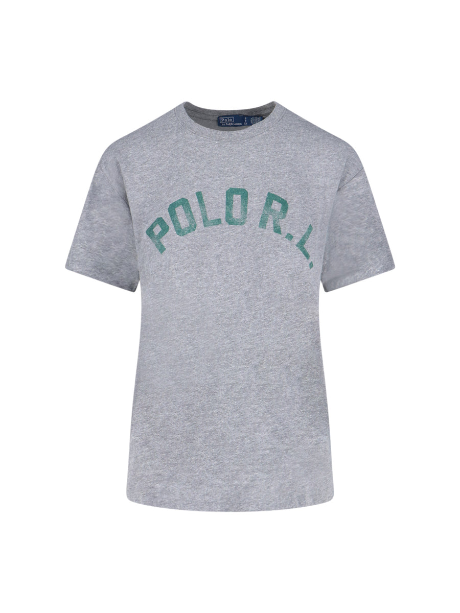 Polo Ralph Lauren 50% Polyester t-shirt in gray