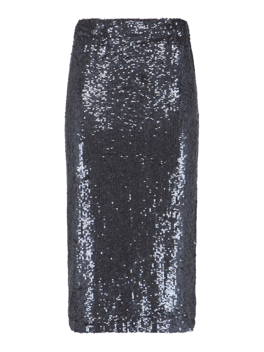 Parosh 85% POLYAMIDE skirt in navy