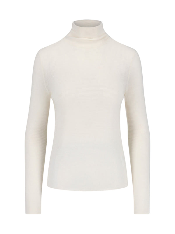 Lisa Yang 100% cashmere sweater in white