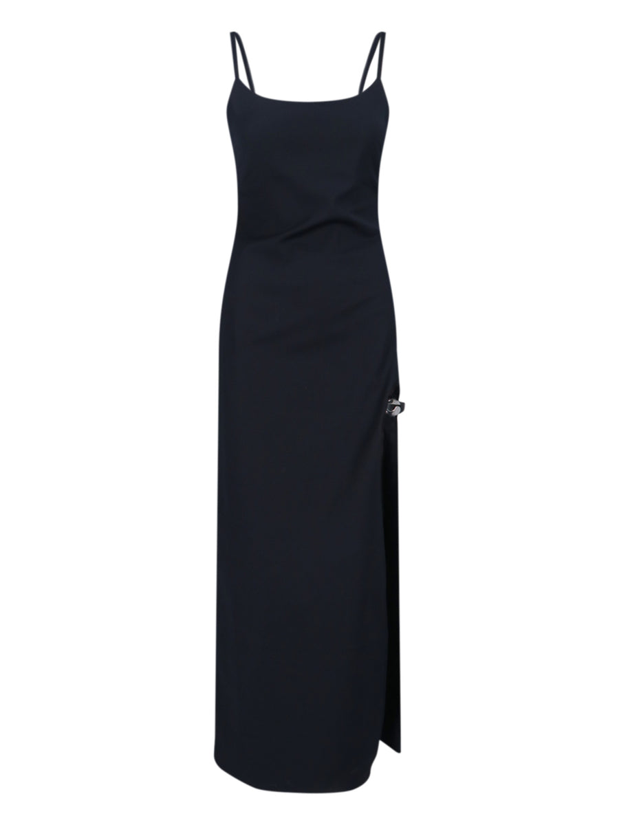 Coperni 51% Cotton maxi dress in black