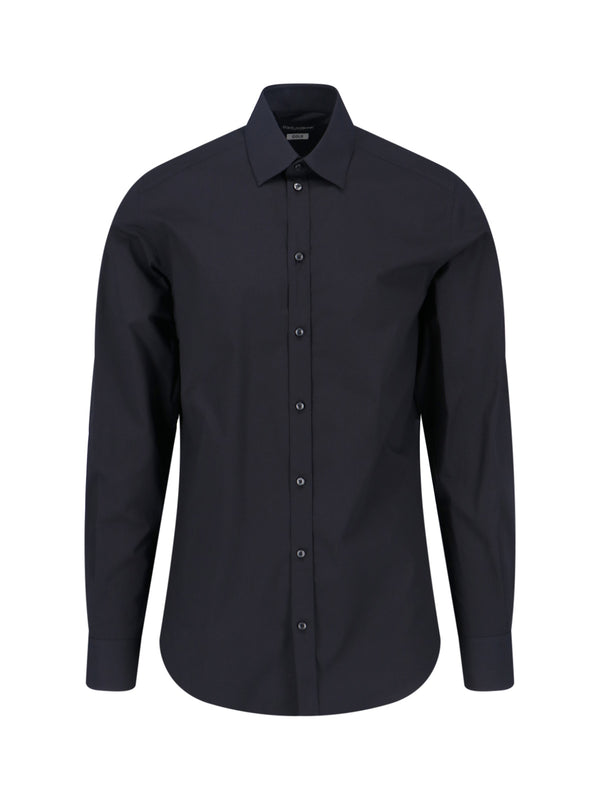 Dolce & Gabbana Fuefj 97% Cotton shirt in black